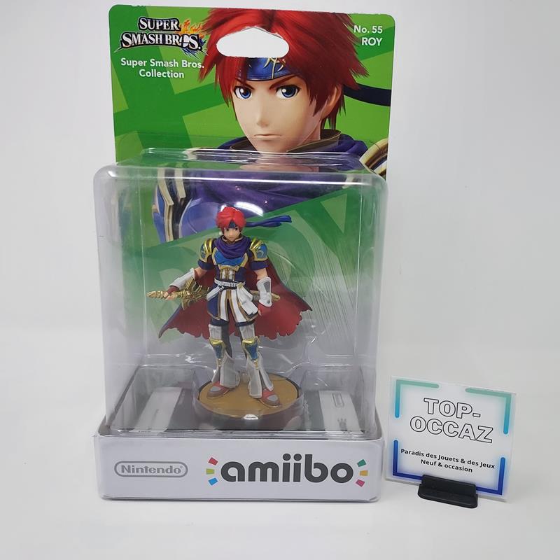 amiibo nintendo 55 Super Smash Bros -Roy-