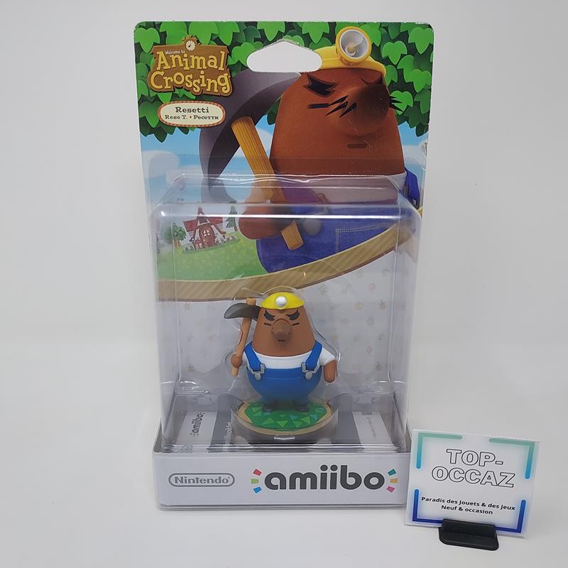 amiibo resetti Animal Crossing