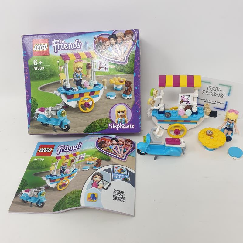 lego friends 41389 Le chariot de glaces de Stéphanie