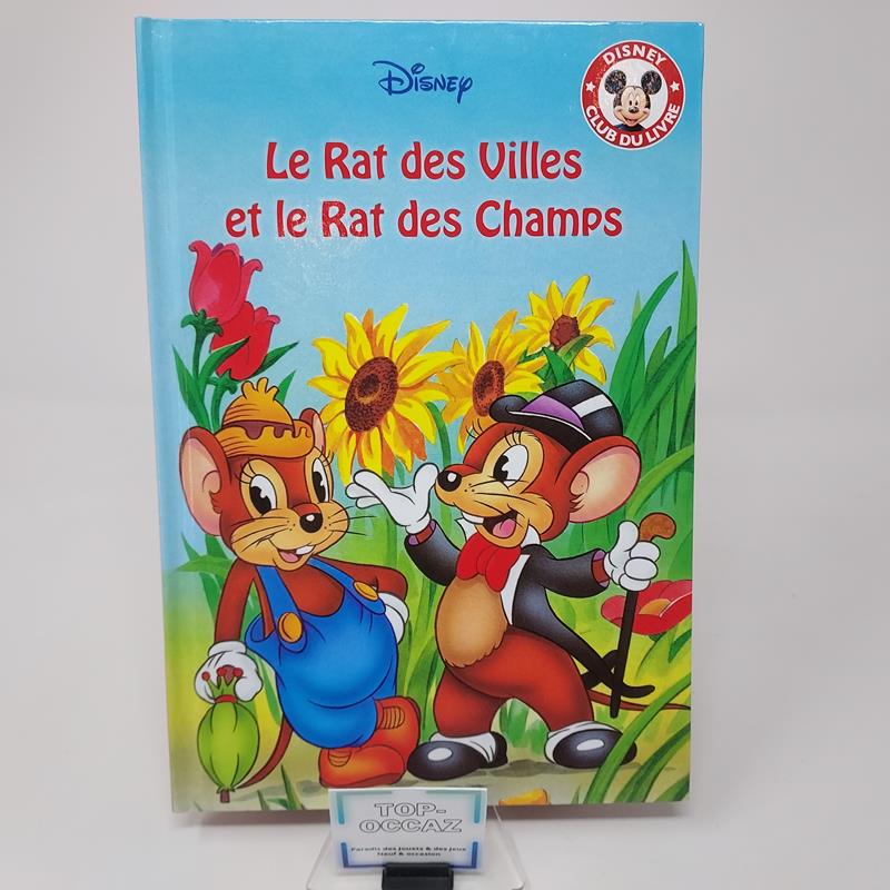 Club Disney Le rat des villes et le rat des champs Edition Hachette