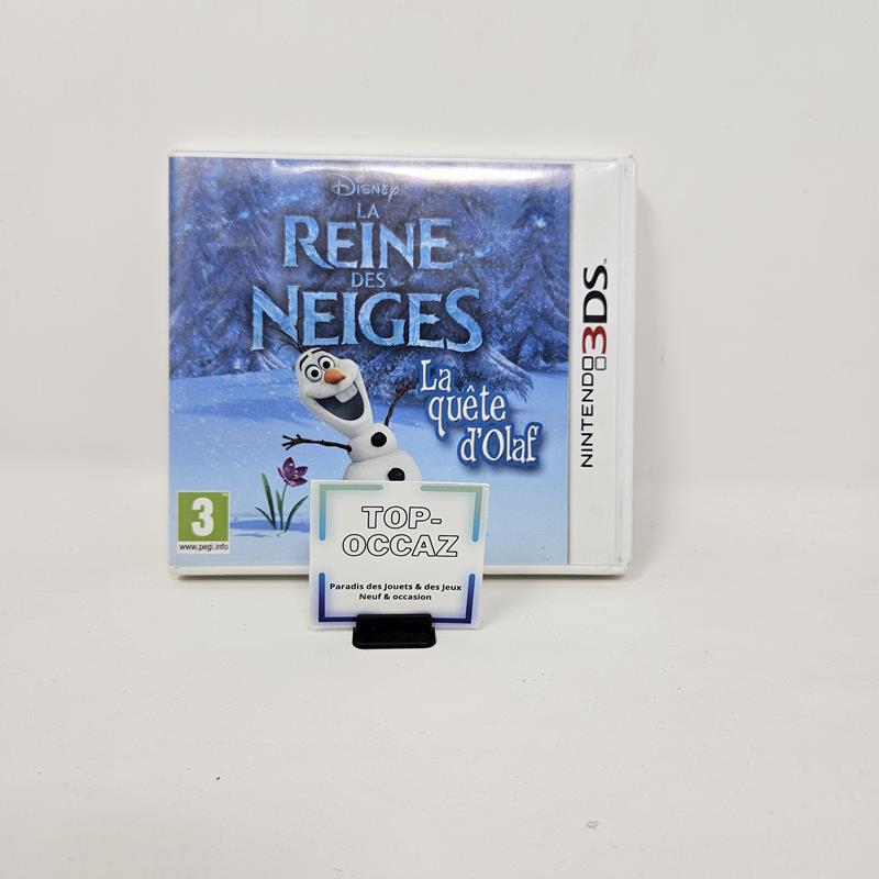 La Reine des neiges La quête d'Olaf Nintendo 3DS