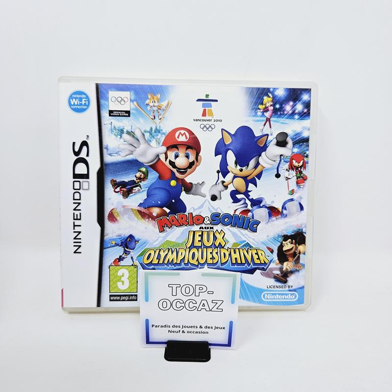 Mario et Sonic Aux Jeux Olympiques d'Hiver Nintendo DS