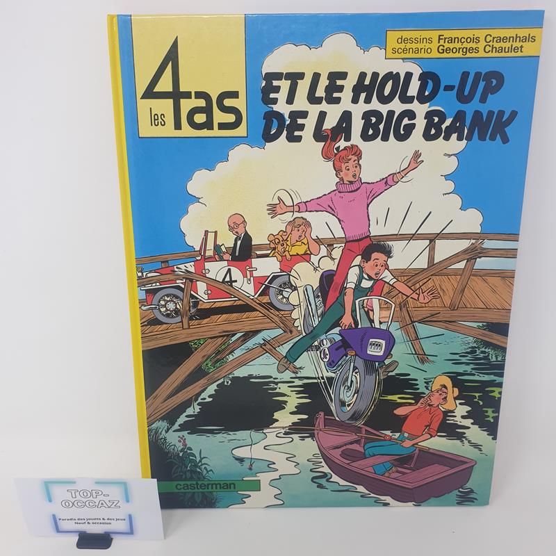 BD Les 4 As et le hold-up de la big bank