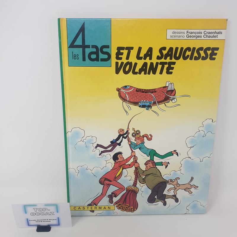 BD Les 4 As et la saucisse volante