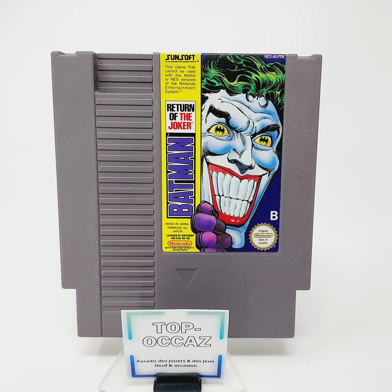 Batman Return of the Joker Nintendo NES