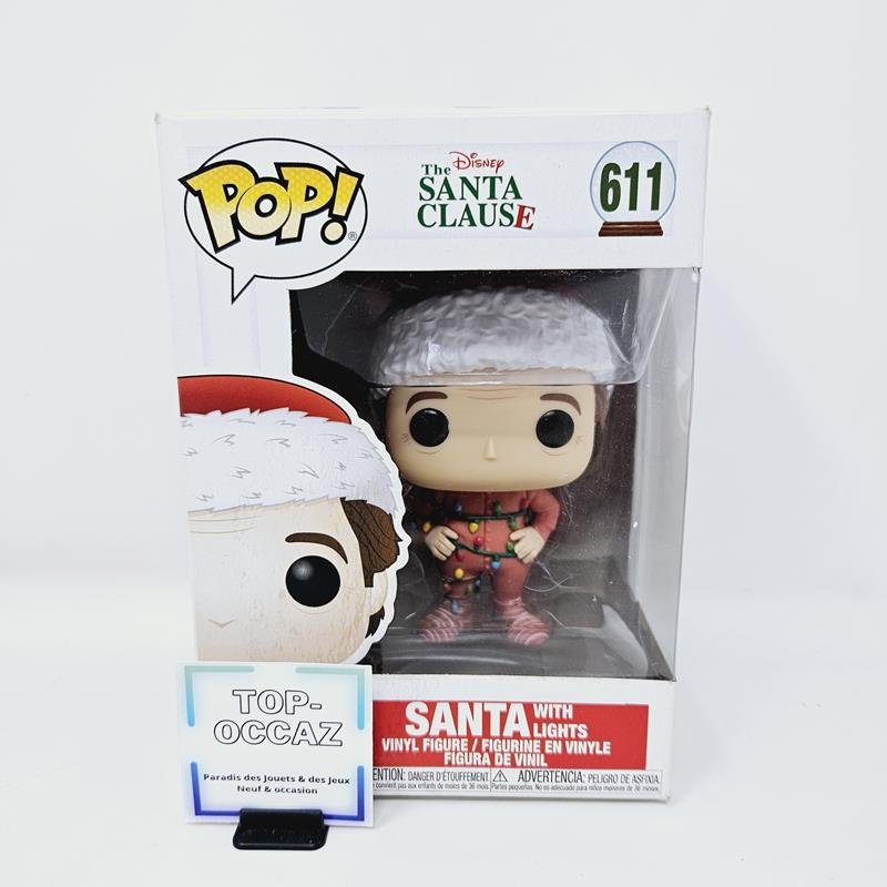 Figurine Pop 611 Santa Clause Avec des lumières de Noël