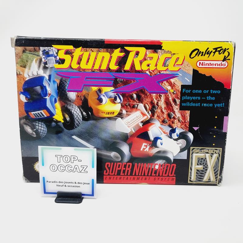 Stunt Race Super Nintendo SNES