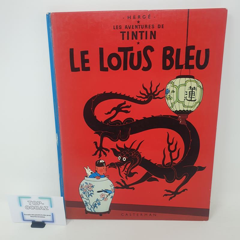 BD Les Aventures de Tintin Le Lotus Bleu