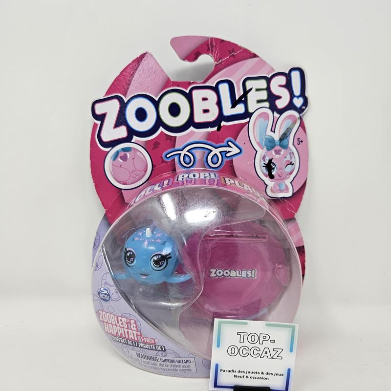 Figurine Zoobles Baleine