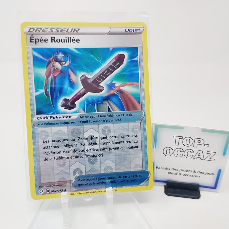 Carte Pokémon Reverse - Epée Rouillée - 062/072 - Destinées Radieuses