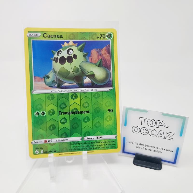 Carte Pokémon Reverse - Cacnea - 004/072 - Destinées Radieuses