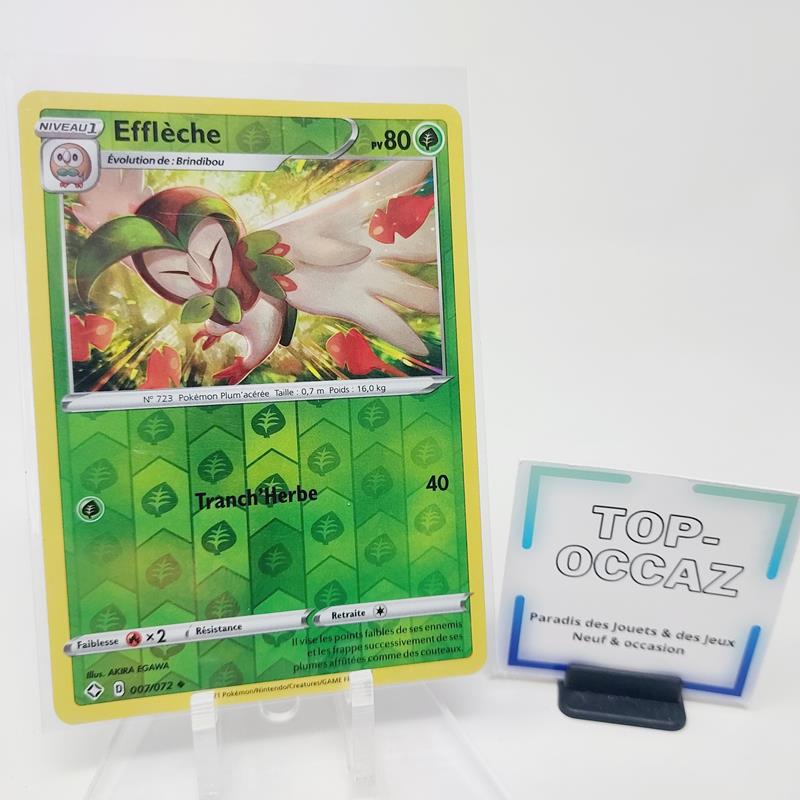 Carte Pokémon Reverse - Efflèche - 007/072 - Destinées Radieuses