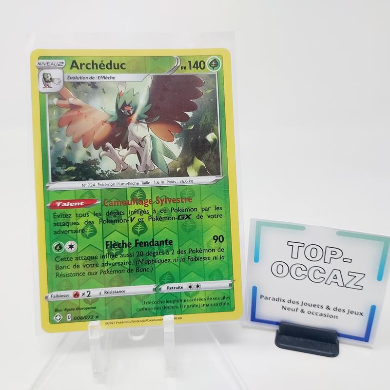 Carte Pokémon Reverse - Archéduc - 008/072 - Destinées Radieuses