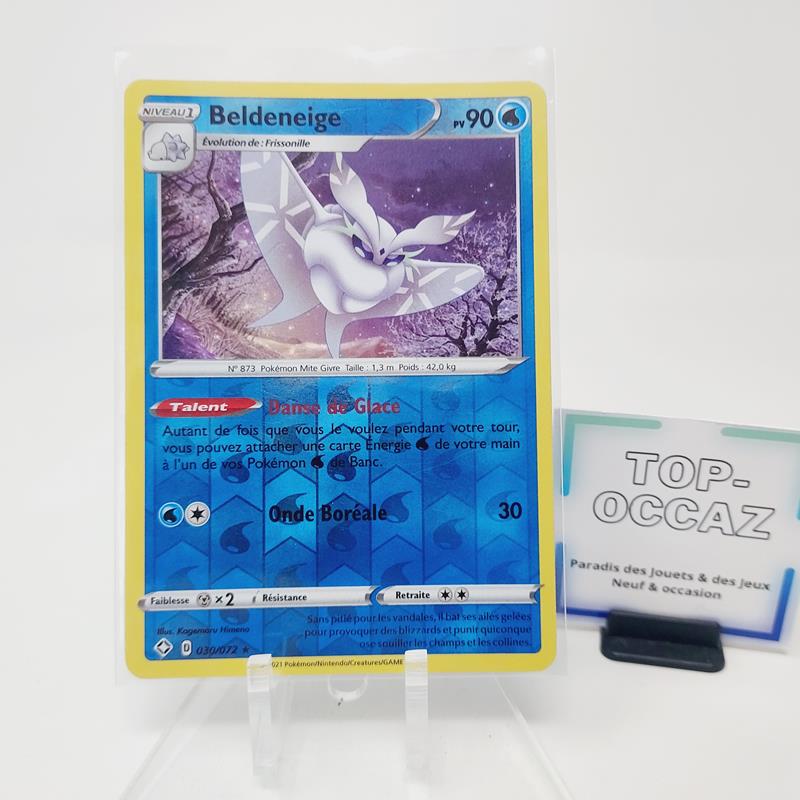 Carte Pokémon Reverse - Beldeneige - 030/072 - Destinées Radieuses