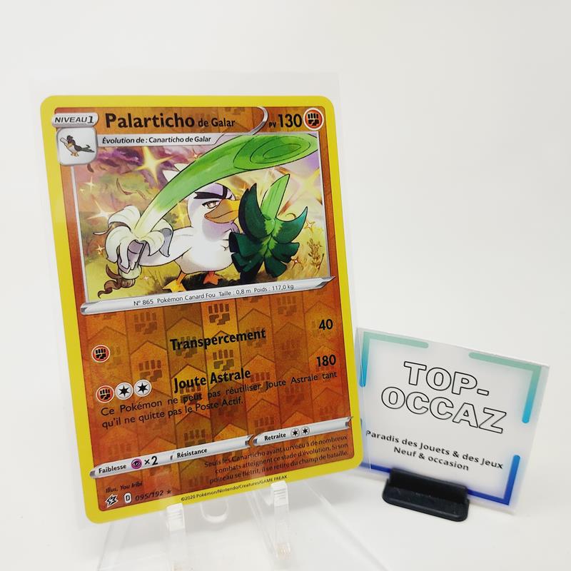 Carte Pokémon Reverse - Palarticho - 095/192 - Clash des Rebelles