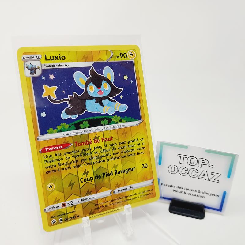 Carte Pokémon Reverse - Luxio - 061/192 - Clash des Rebelles