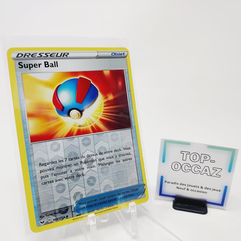 Carte Pokémon Reverse - Super Ball - 164/202 - Epée et Bouclier