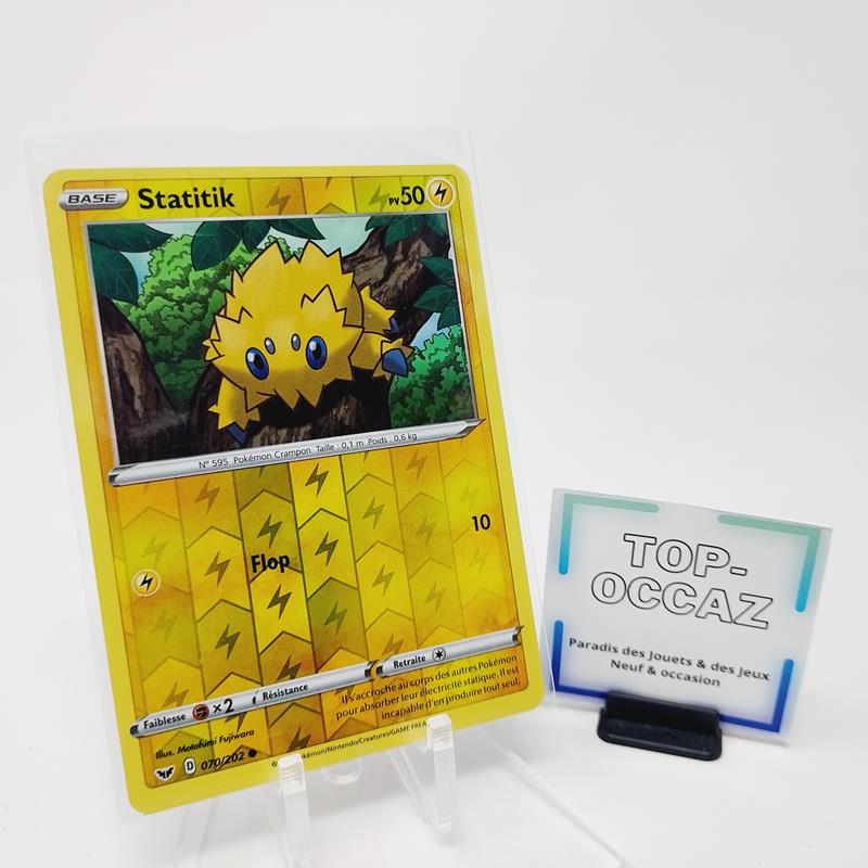 Carte Pokémon Reverse - Statitik - 070/202 - Epée et Bouclier