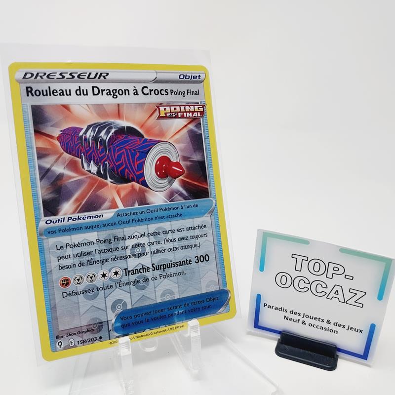 Carte Pokémon Reverse Rouleau du Dragon 158/203 Evolution Céleste