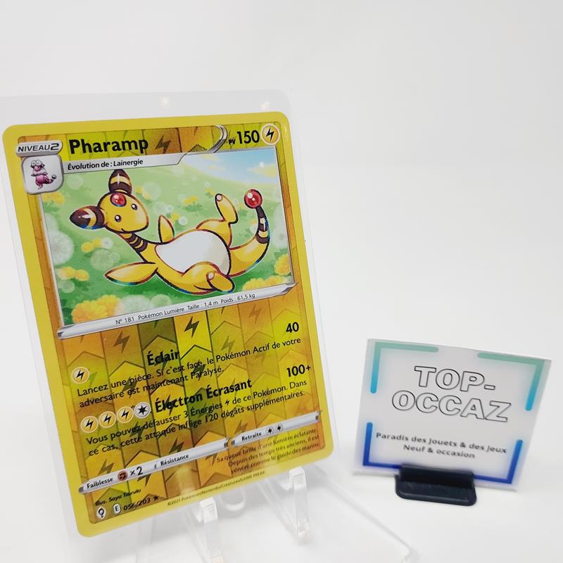 Carte Pokémon Reverse Pharamp 056/203 Evolution Céleste