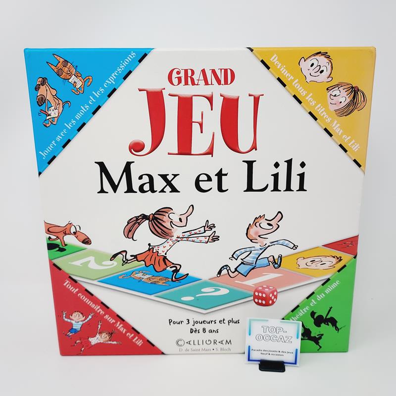 Jeu de société Max et Lili