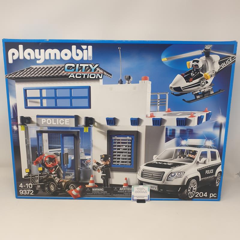 Playmobil City Action 9372 Poste de Police et véhicules