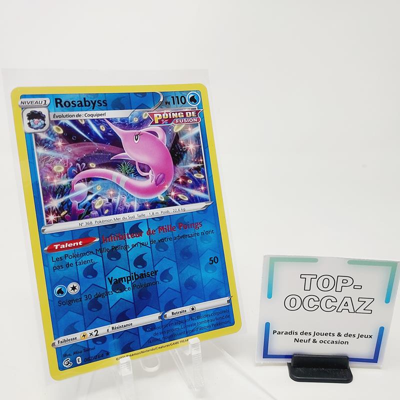 Carte Pokémon Reverse - Rosabyss - 067/264 - Poing de Fusion