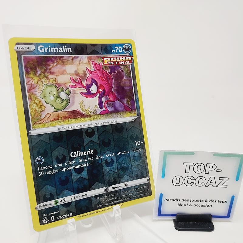 Carte Pokémon Reverse - Grimalin - 176/264 - Poing de Fusion