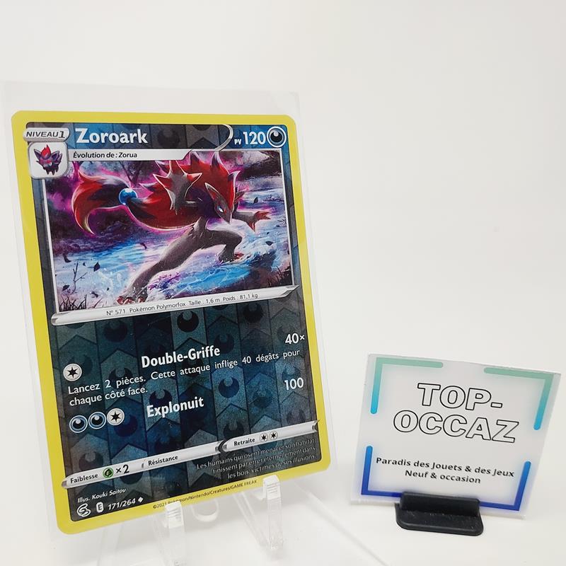 Carte Pokémon Reverse - Zoroark - 171/264 - Poing de Fusion