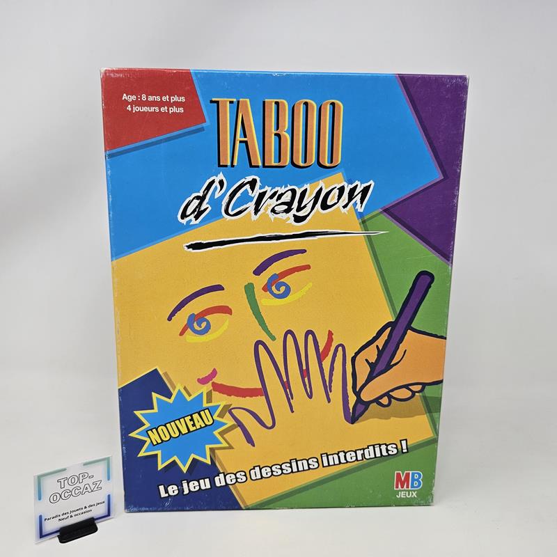 Jeu de société Taboo d'Crayon