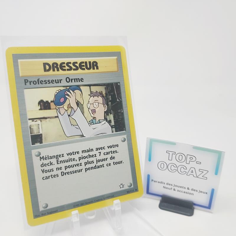 Carte Pokémon Professeur Orme 96/111 Wizards Neo Genecis