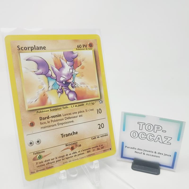 Carte Pokémon Scorplane 59/111 Wizards Neo Genecis