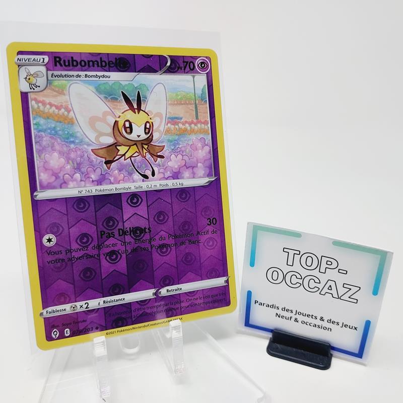 Carte Pokémon Rubombelle Reverse 079/203 Evolution Céleste