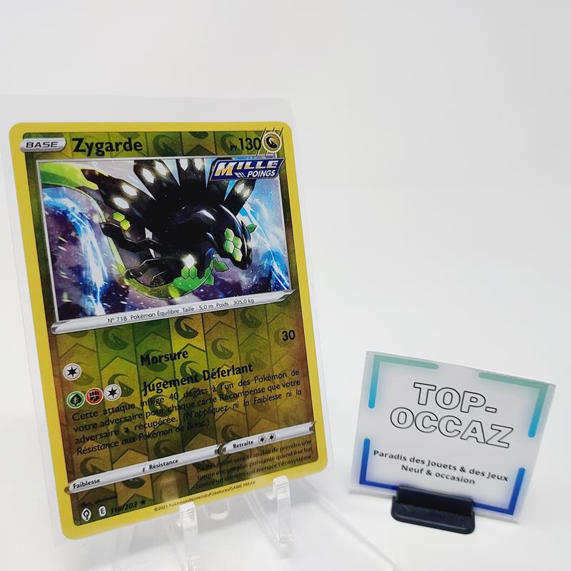 Carte Pokémon Zygarde Reverse 118/203 Evolution Céleste