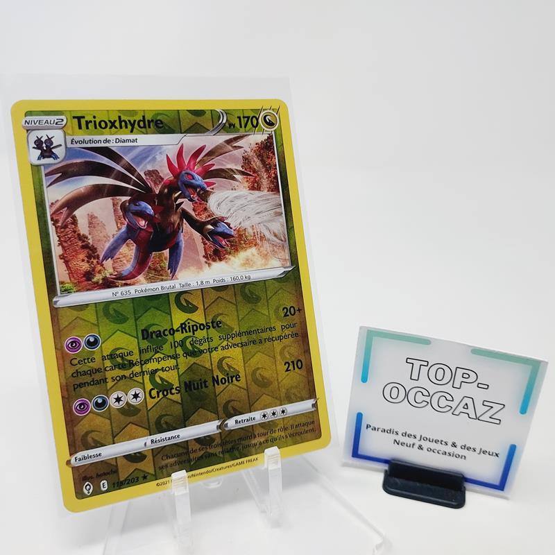 Carte Pokémon trioxhydre Reverse 115/203 Evolution Céleste