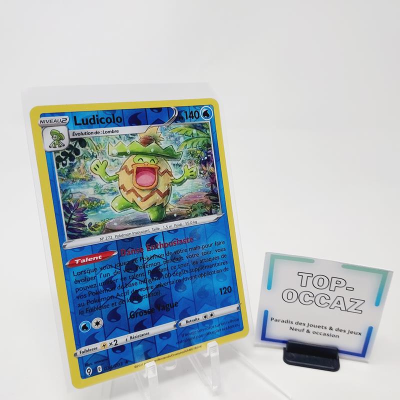 Carte Pokémon Reverse Ludicolo 034/203 Evolution Céleste