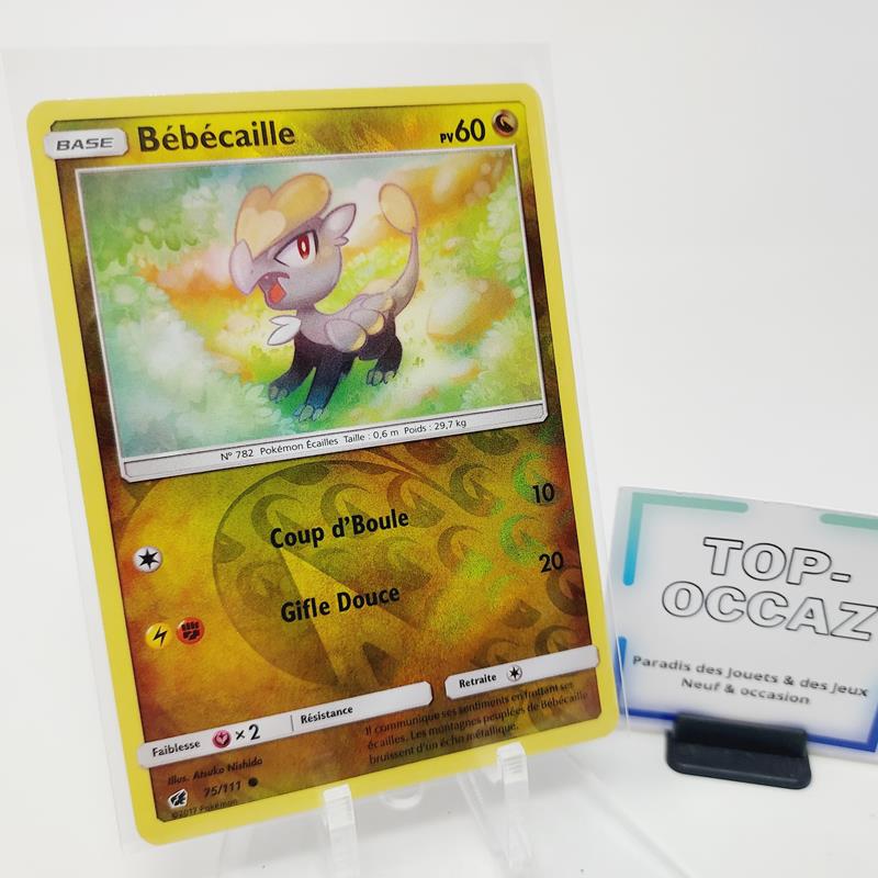 Carte Pokémon Bébécaille Reverse 75/111 Invasion Carmin