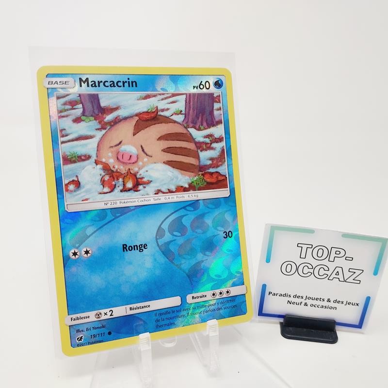 Carte Pokémon Marcacrin Reverse 19/111 Invasion Carmin