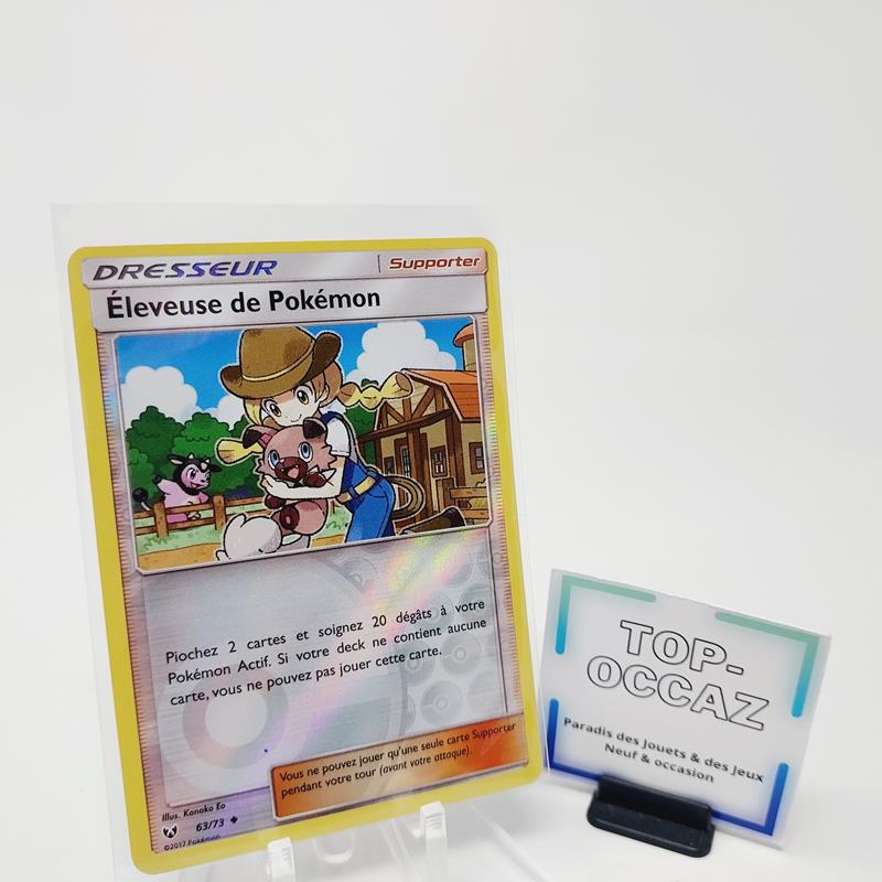 Carte Pokémon Eleveuse de Pokémon Reverse 63/73 Légendes Brillantes