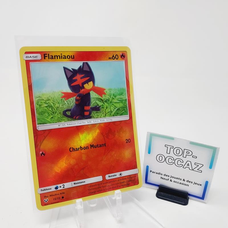 Carte Pokémon Flamiaou Reverse 15/73 Légendes Brillantes