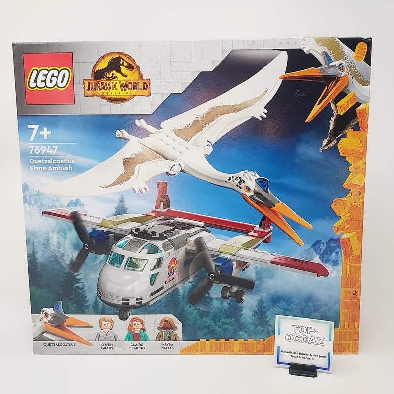 Lego Jurassic World 76947 L'embuscade en avion du Quetzalcoatlus