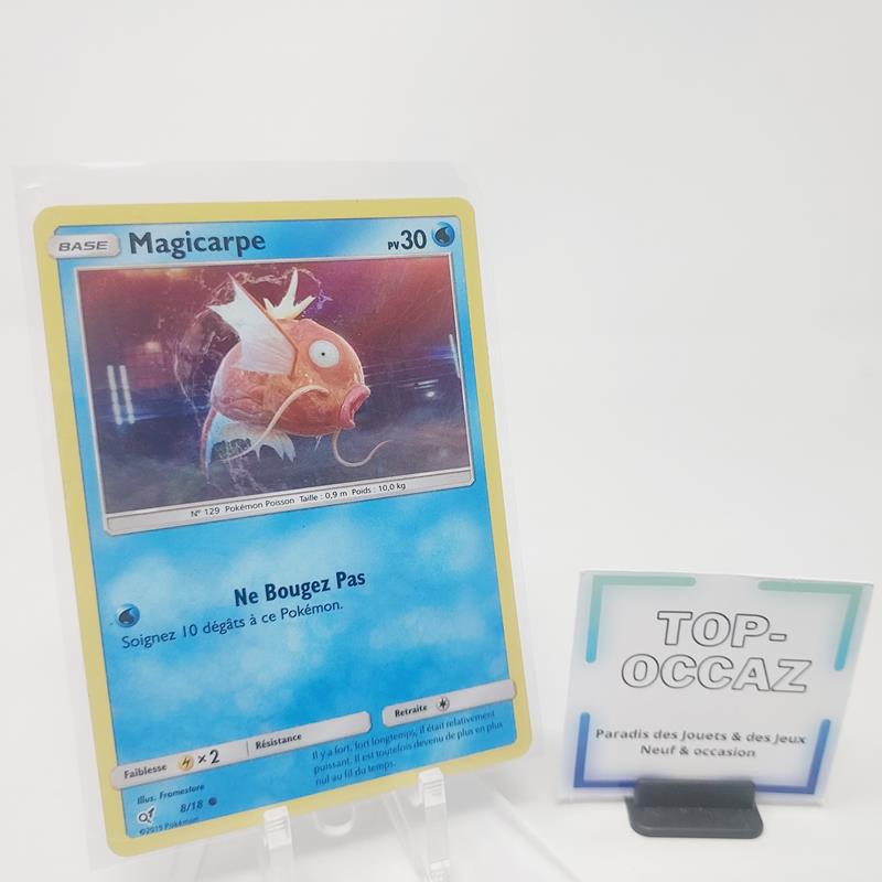 Carte Pokémon Magicarpe 8/18 Pikachu Détective Promo