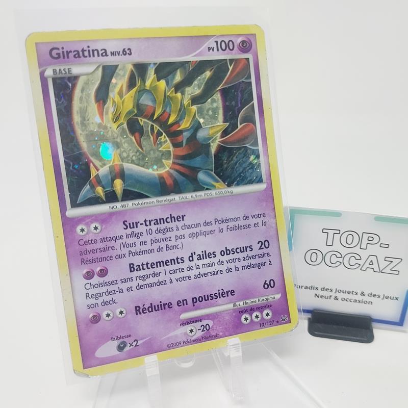 Carte Pokémon Giratina 10/127 Platine