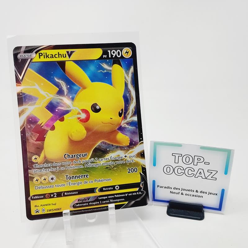 Carte Pokémon Pikachu SWSH061 Epée et Bouclier Promo