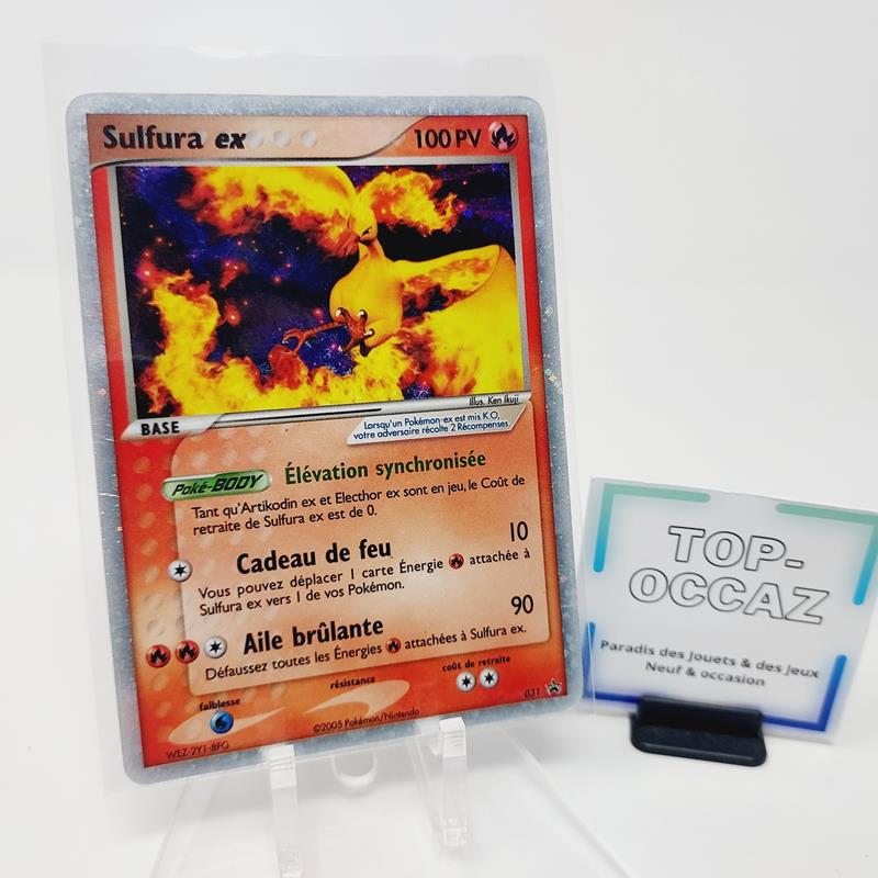 Carte Pokémon Sulfura Ex N°031 EX Promo