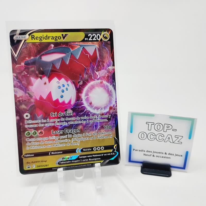 Carte Pokémon Regidrago V SWSH281 Epée et Bouclier Promo