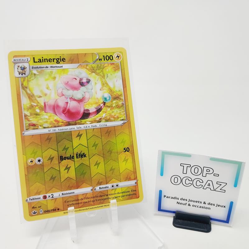 Carte Pokémon Reverse Lainergie 48/198 Règne de Glace