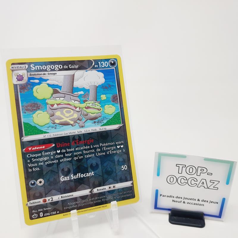 Carte Pokémon Reverse Smogogo 96/198 Règne de Glace