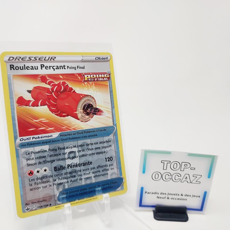 Carte Pokémon Reverse Rouleau Perçant 154/198 Règne de Glace