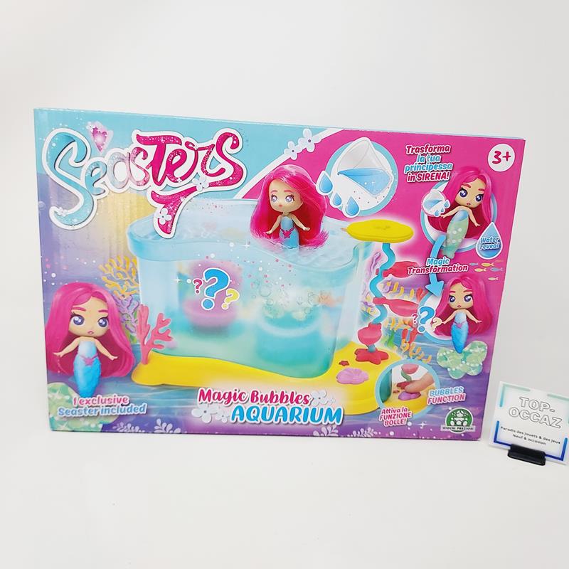 Poupée Seasters Magic Bubbles Aquarium - Sirène -